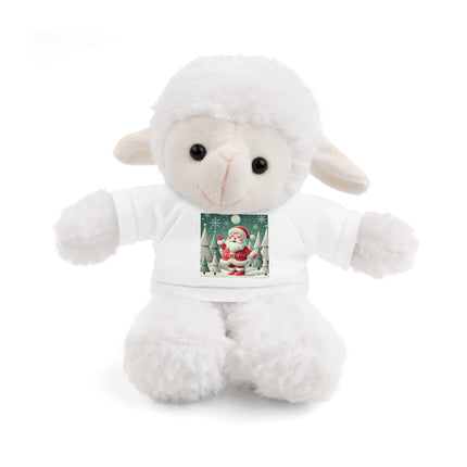 Santa's Joyful Night Stuffed Animals with Tee