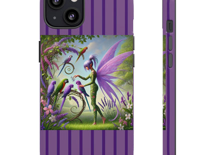 Lavender-Winged Fairy Phone Cases