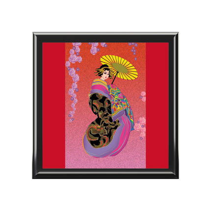 Enchanting Geisha Jewelry Box