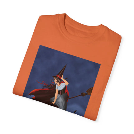 The Enchanted Witch Unisex Garment-Dyed T-shirt