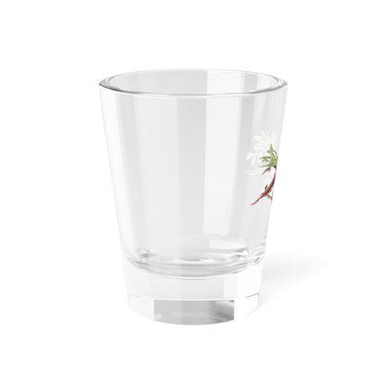 Carrot, Daucus carota and red currant, Ribes rubrum by Anselmus Boëtius de Boodt Shot Glass, 1.5oz