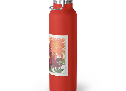 Dahlia by Tanigami Kônan Copper Vacuum Insulated Bottle, 22oz