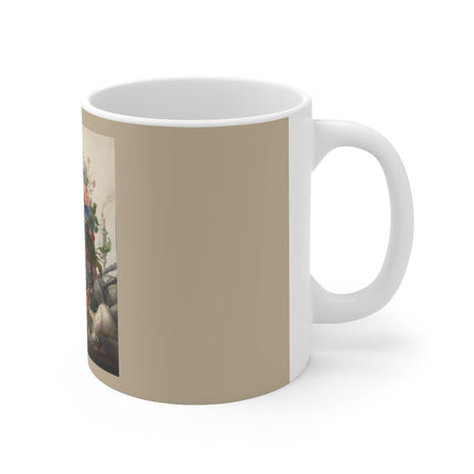 Vanitas Still Life by Herman Henstenburgh Ceramic Mug 11oz