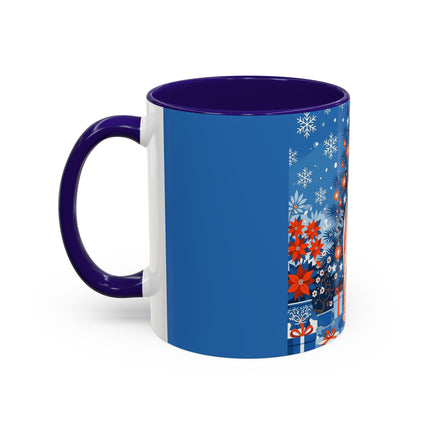 🎋❄️ The Winter Lantern Celebration Colorful Mug – Elegant Asian Christmas Fantasy
