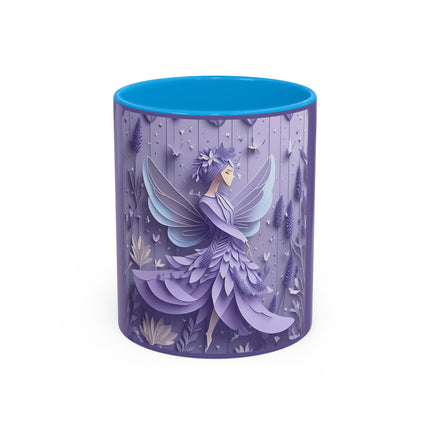 Lavender Fairy Colorful Mugs (11oz, 15oz)