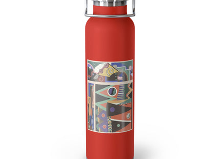 Collection decors et couleurs Pl.03 by Georges Valmiers Copper Vacuum Insulated Bottle, 22oz