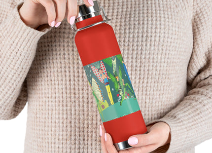 Enchanting Fairies of A Midsummer Night's Dream Copper Vacuum Insulated Bottle, 22oz