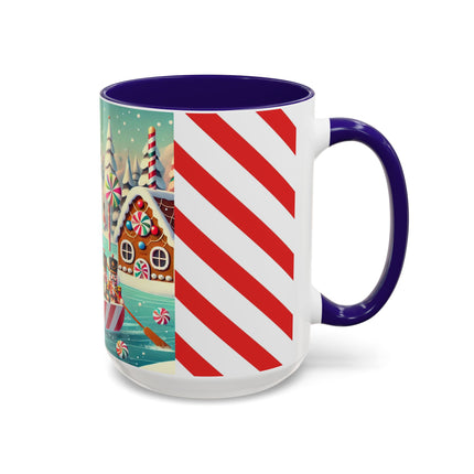 Nutcracker Candy-Striped Adventure Colorful Mugs (11oz, 15oz)