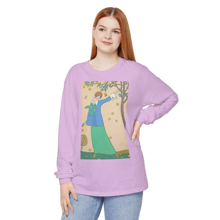 Le Verger by Georges Lepape Garment-dyed Long Sleeve T-Shirt