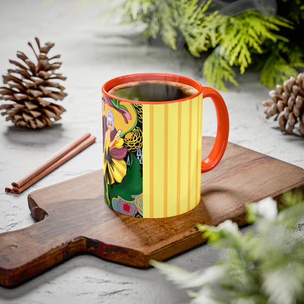 Enchanted Pansy Elegance Colorful Mugs (11oz, 15oz)