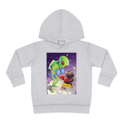 Cosmic Clash Toddler Pullover Fleece Hoodie