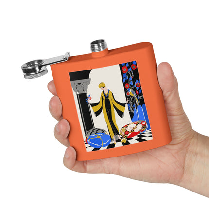 Art Deco Flapper Flask – Elegant Glamour & Timeless Style