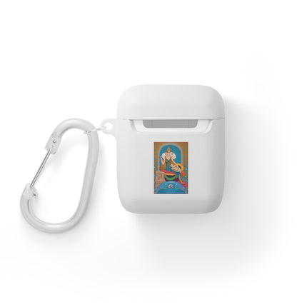 April & Diamond AirPods Case — Gem Series by Sofia Chiostri