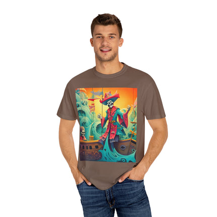 Skeleton Crew of the Misty Seas Unisex Garment-Dyed T-shirt