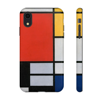 Composition with Red, Yellow, Blue, and Black by Piet Mondrian Phone Cases