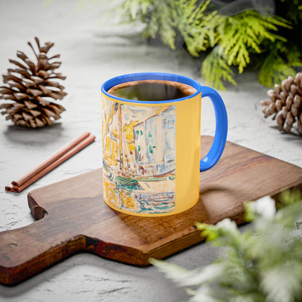 Saint-Tropez by Paul Signac Colorful Mugs (11oz, 15oz)