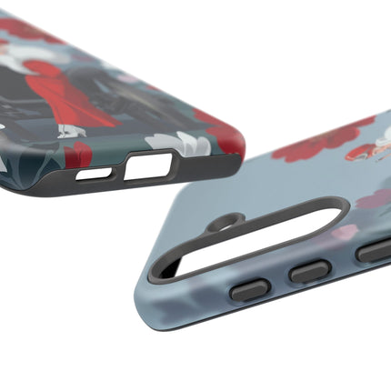 🚗🌺 The Lady Of The Grand Touring Car Phone Case – Art Deco Motoring Elegance