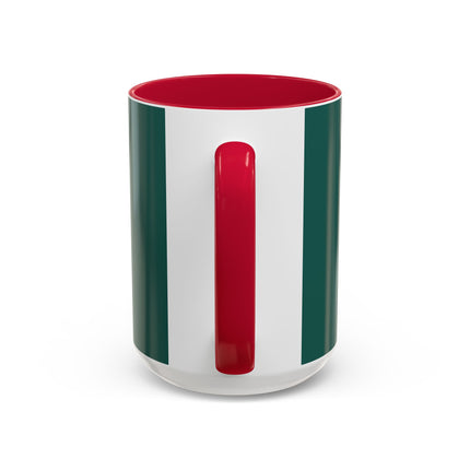 ☃️🎄 The Snowman's Christmas Companion Colorful Mug – Art Deco Holiday Fantasy