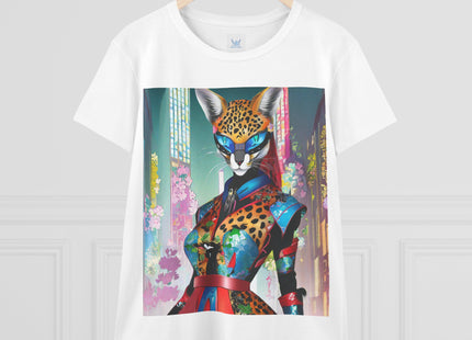 Cyber Cat Glamour Cotton Tee