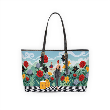 🌹🎭 The Lady Of The Little Dancer Shoulder Bag – Art Deco Floral Fantasy