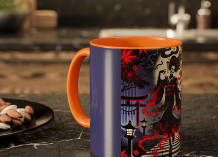 Halloween Sorceress Colorful Mugs (11oz, 15oz)