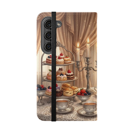 🍓🐱 The Patisserie Kitten Flip Case – Sweet Charm & Storybook Delight