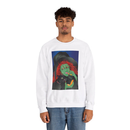 Mirror, Mirror A Witch's Touch Women’s Unisex Heavy Blend™ Crewneck Sweatshirt