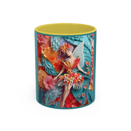 Hibiscus Fairy Colorful Mugs (11oz, 15oz)