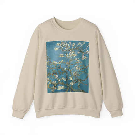 Almond Blossom by Vincent van Gogh Heavy Blend™ Crewneck Sweatshirt