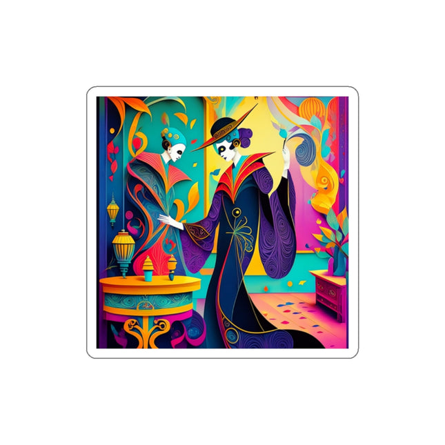Phantoms of Elegance Die-Cut Stickers (5 Sizes)