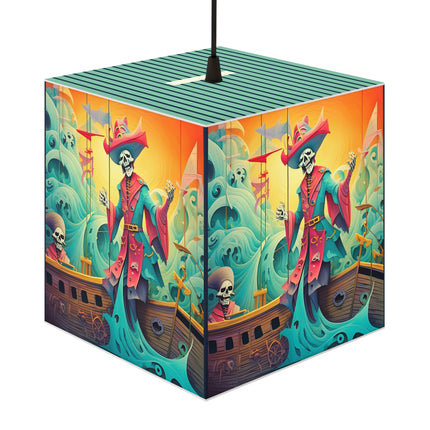 Skeleton Crew of the Misty Seas Light Cube Lamp