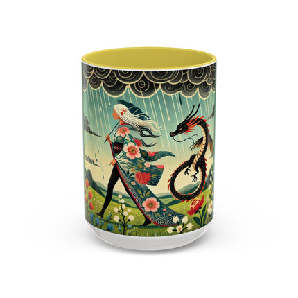 The Dragon Fairy’s Stride Colorful Mugs (11oz, 15oz)