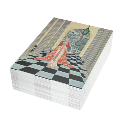 Cadmus Beheld a Female Figure by Virginia Frances Sterrett Postcards (envelopes included) - Bundles of 10, 30, 50 Pieces