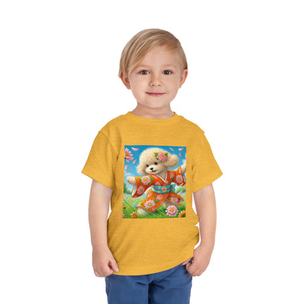 Chrysanthemum Meadow Play Toddler Short Sleeve Tee