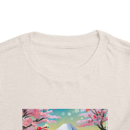 Rainy Day Ducks Toddler Short Sleeve Tee