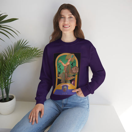 October & Opal, Tourmaline (from the Gem Series) by Sofia Chiostri Heavy Blend™ Crewneck Sweatshirt