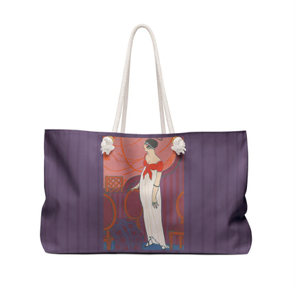 L’Entracte by Georges Lepape Weekender Bag