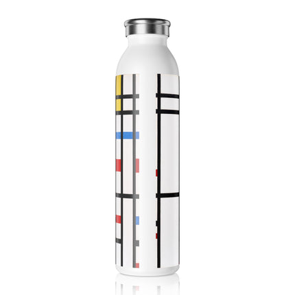 Place de la Concorde by Piet Mondrian Slim Water Bottle