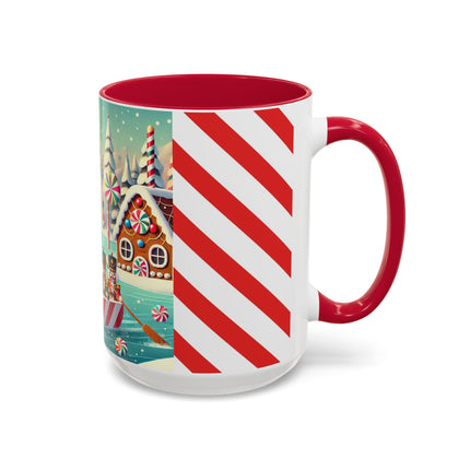 Nutcracker Candy-Striped Adventure Colorful Mugs (11oz, 15oz)