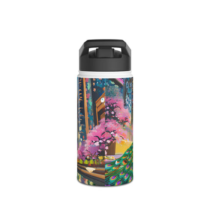 Techno Plumes Stainless Steel Water Bottle