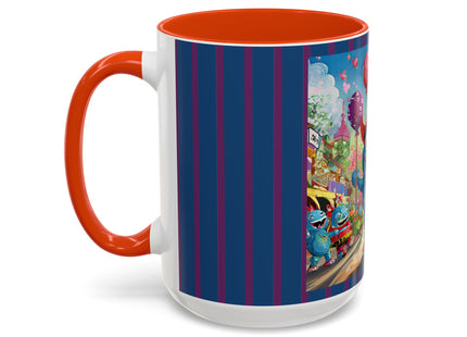 Monster Parade Madness Colorful Mugs (11oz, 15oz)