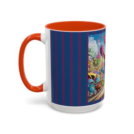 Monster Parade Madness Colorful Mugs (11oz, 15oz)