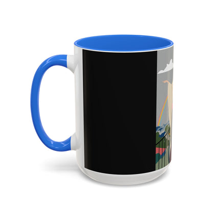 Rainbow Reverie Colorful Mugs – Elegant Renewal & Serene Beauty