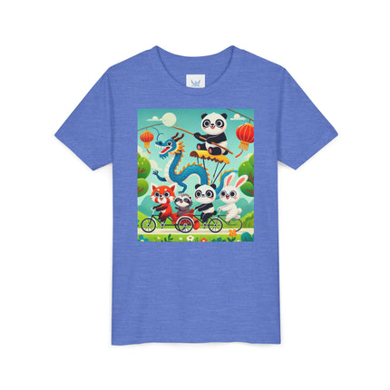 Rolling Along Together Youth Short Sleeve Tee
