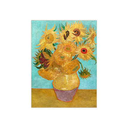 Vase with Twelve Sunflowers by Vincent Van Gogh Ceramic Tile