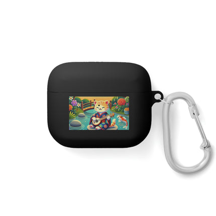 Melodic Kitten by the Koi Pond AirPods and AirPods Pro Case