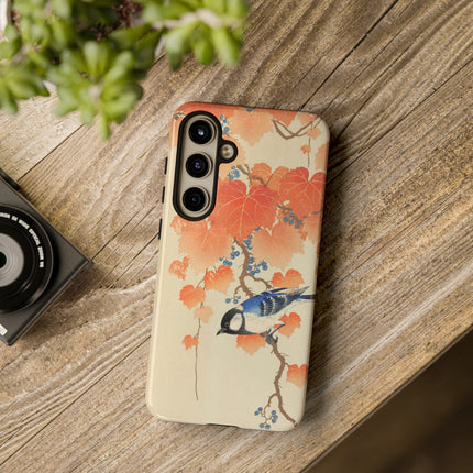 Japanese Bird and Branch by Ohara Koson Phone Cases