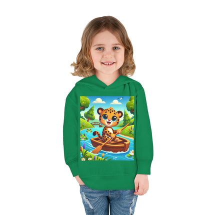 Little Explorer on the River Toddler Pullover Fleece Hoodie