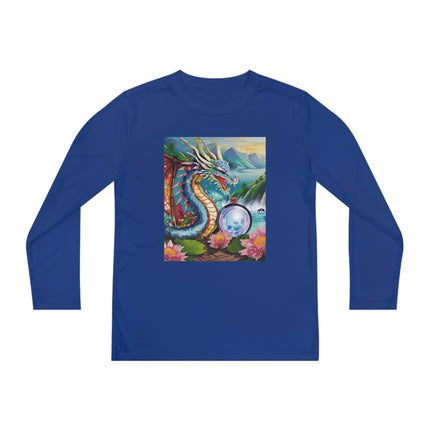 Wisdom's Guardian Youth Long Sleeve Competitor Tee – Dragon Magic & Ancient Wisdom