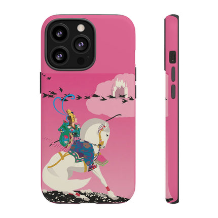 Samurai Princess on the White Steed Phone Case – Epic Grace & Mythic Power
